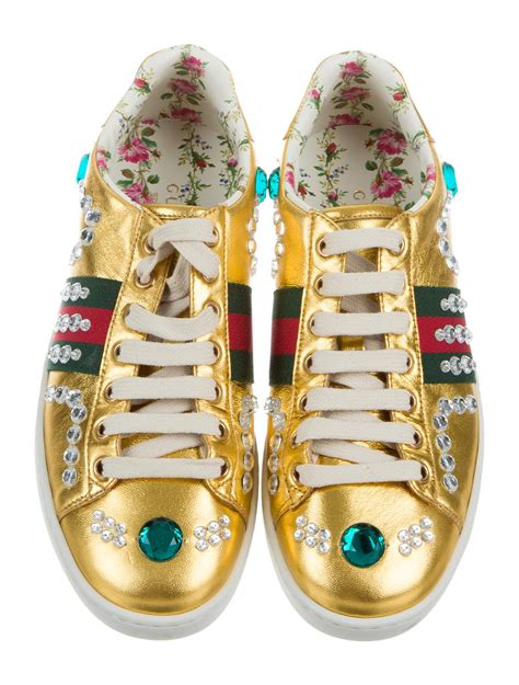 gucci basket shoe|Gucci jeweled sneakers price.